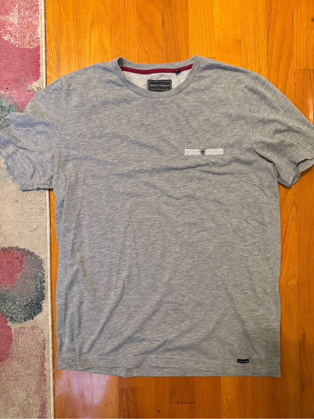 Men’s Heather Grey Short Sleeve Crew Tee